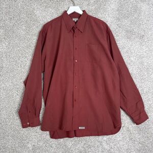 Ted Baker London Shirt Specialist Red Micro-Check Button-Up L/S‎ Shirt SZ 4